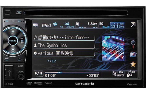 パイオニア carrozzeria 5.8V型ワイドモニター/DVD-V/VCD/CD/USB/チューナーメインユニット FH-770DVD